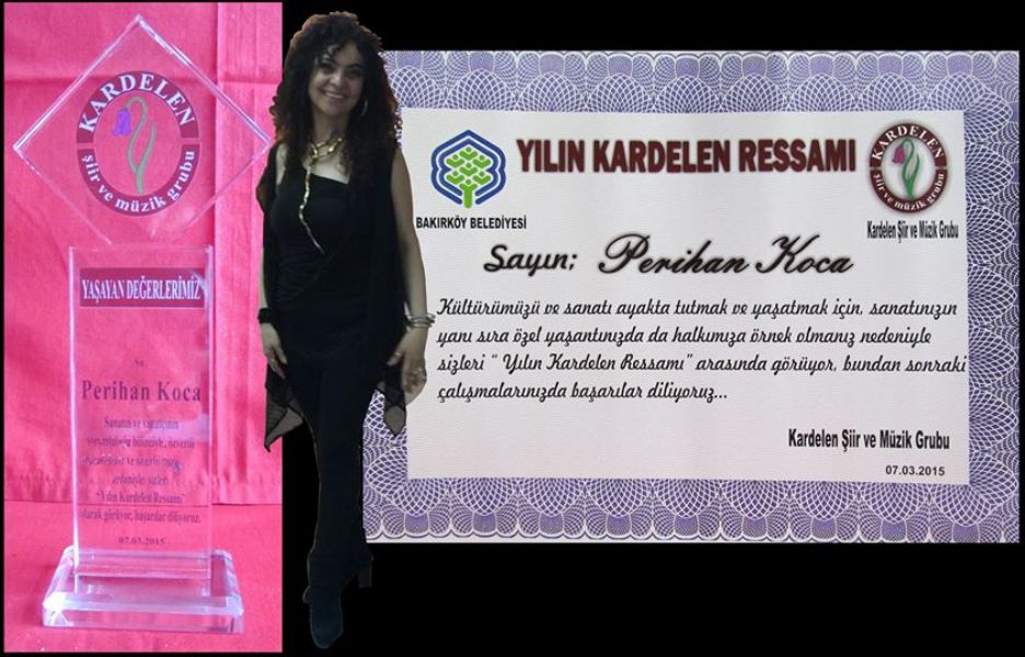 ÖDÜL Yılın Kardelen Ressamı / Kardelen Our Living values painter of the year 